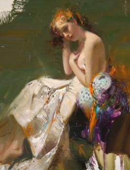 皮諾 丹尼爾 Pino Daeni painting